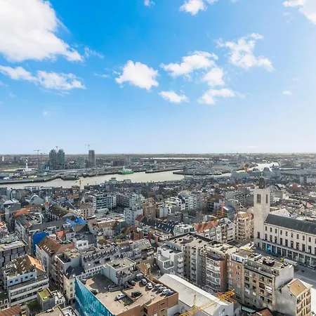 Skyline App 5p Met Prachtige Uitzichten & Terras * Oostende