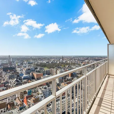 Skyline App 5p Met Prachtige Uitzichten & Terras Apartment Ostende
