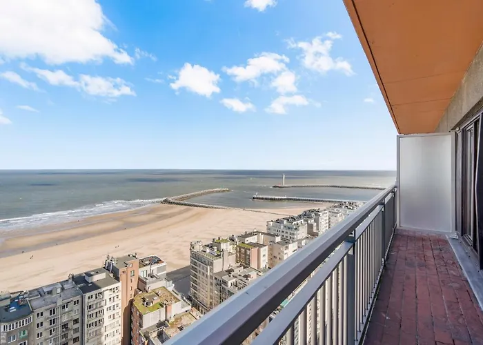 Skyline App 5p Met Prachtige Uitzichten & Terras Ostende